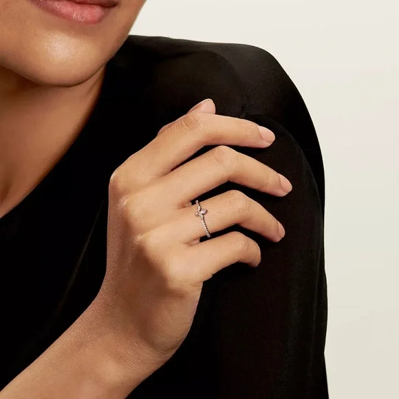 Tiffany Fleur de Lis Ring - Rose Gold - Picture 2 of 2